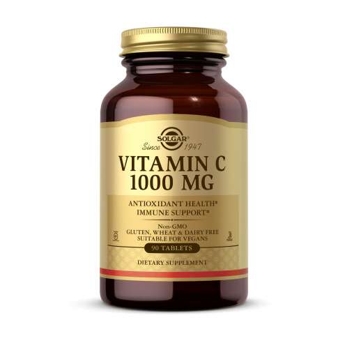 SOLGAR Vitamin C 1000 mg, 90 tablet